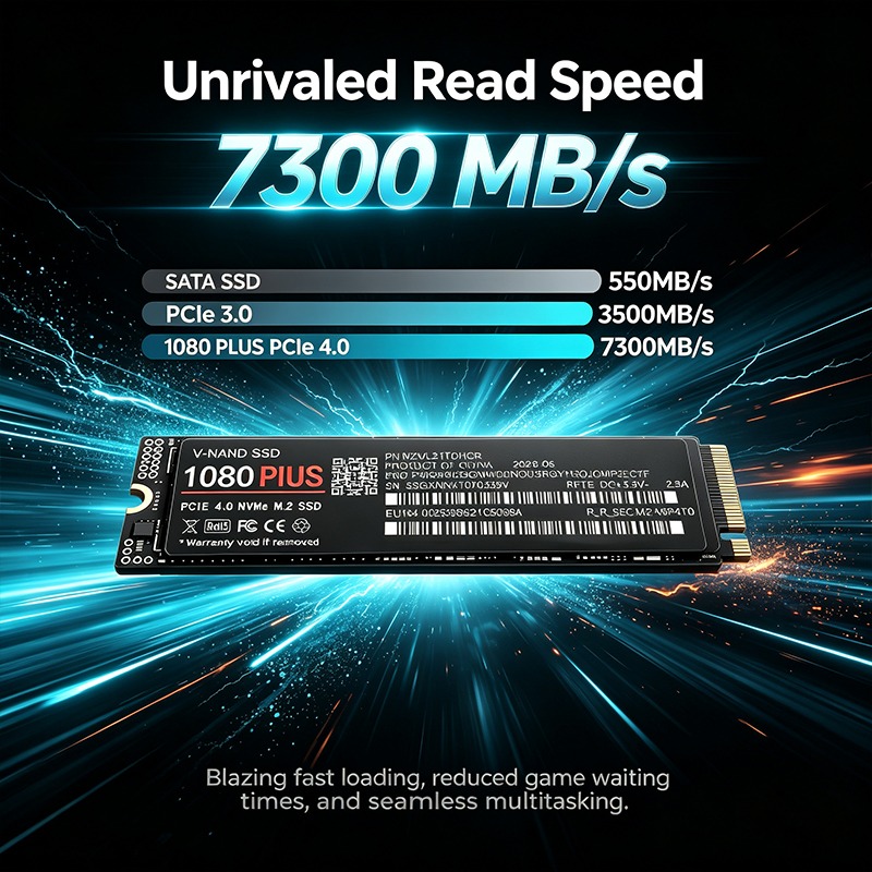 1080 Plus M.2 NVMe PCIe 4.0 So - M.2 Nvme 4Tb Pcie 4.0 Ssd ulasan dan harga