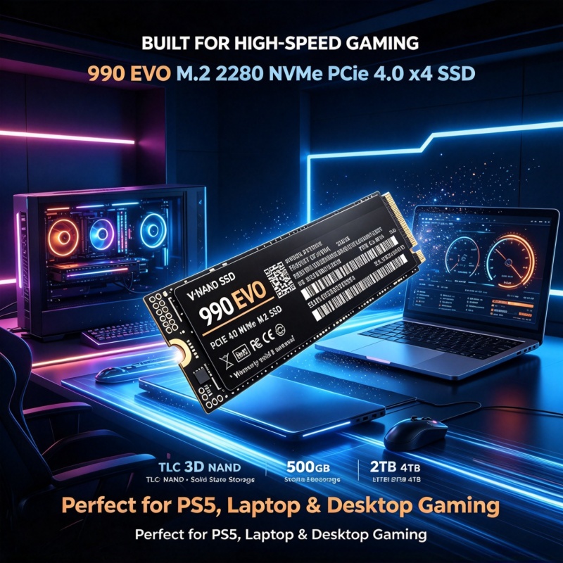 990 EVO Gaming M.2 NVMe SSD PC - M.2 Nvme 4Tb Pcie 4.0 Ssd ulasan dan harga