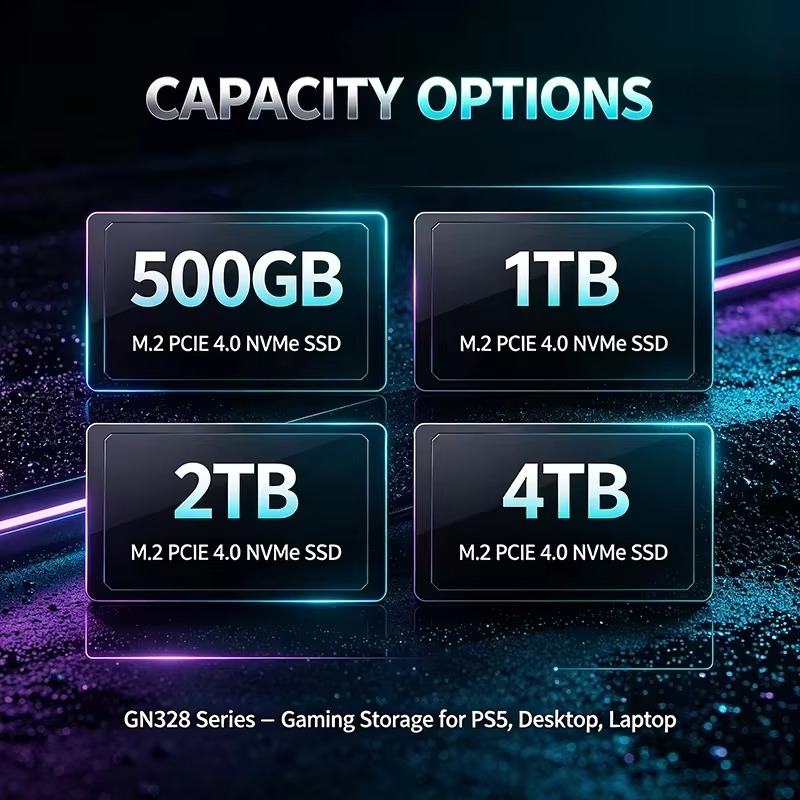 SSD M.2 GN328 M2 Baru, 500GB 1 - M.2 Nvme 4Tb Pcie 4.0 Ssd ulasan dan harga